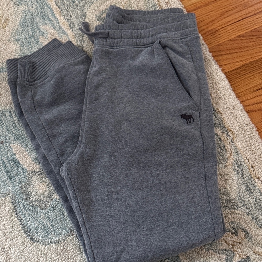 Abercrombie Kids Charcoal Joggers